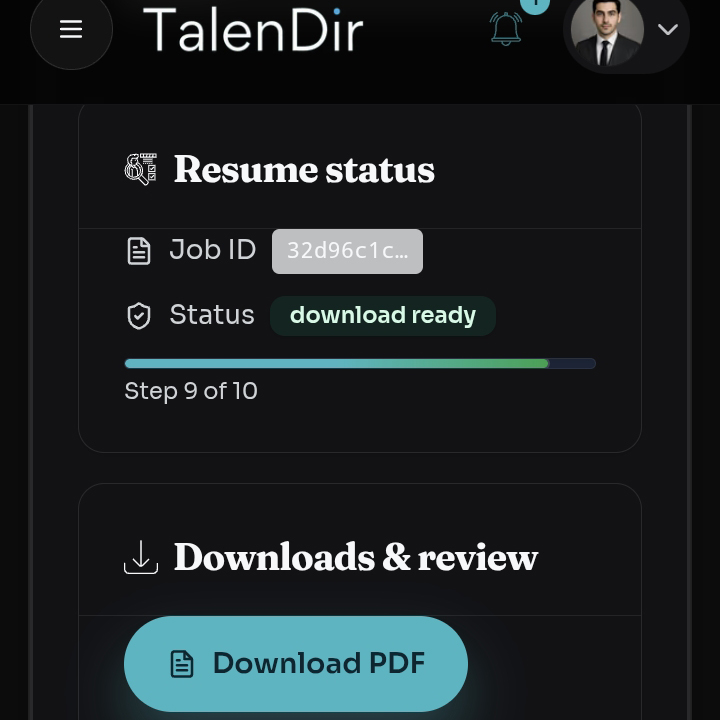 Talin CV Tutorial: build a professional PDF in under 5 minutes