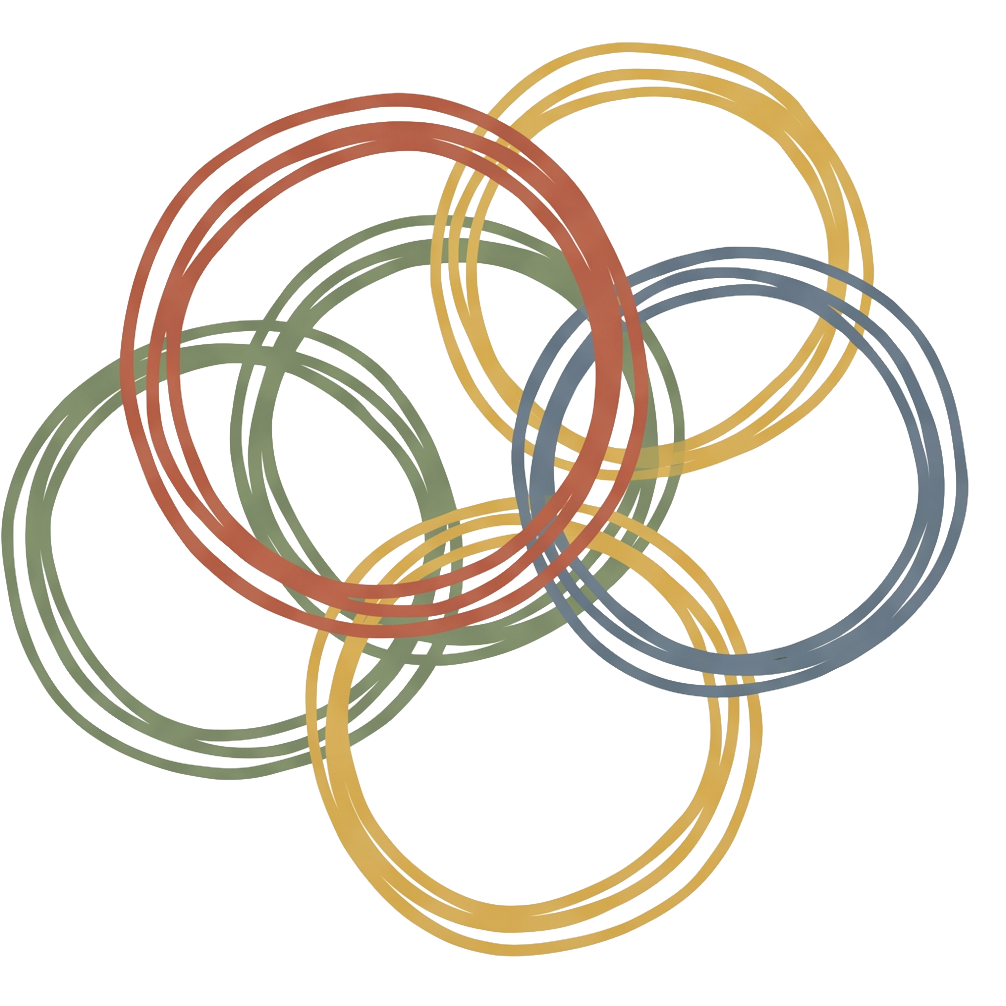 Perfect Circle game logo with layered hand-drawn circles.