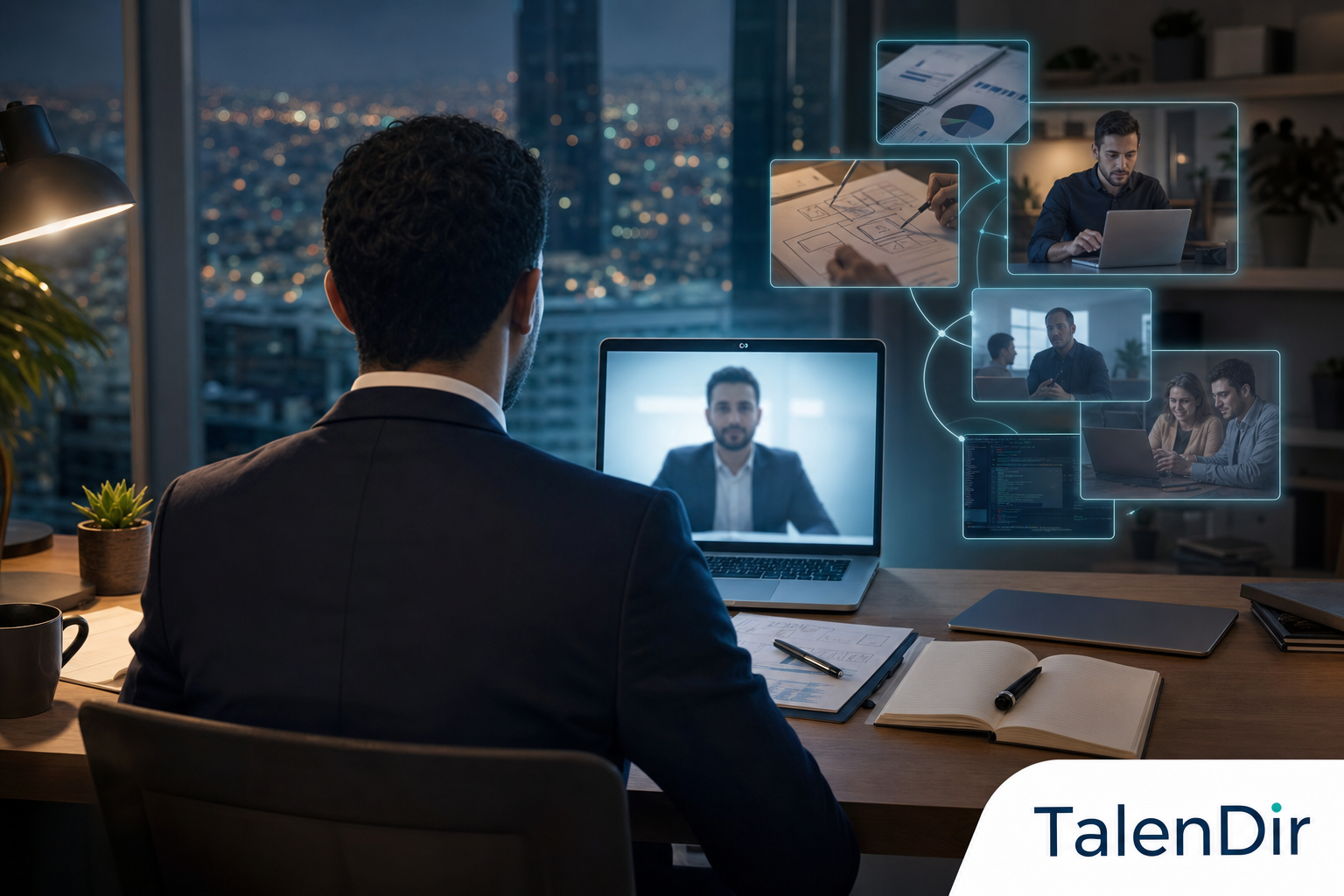 مقابلة الفيديو بالذكاء الاصطناعي قد لا تعكس حقيقة المرشح